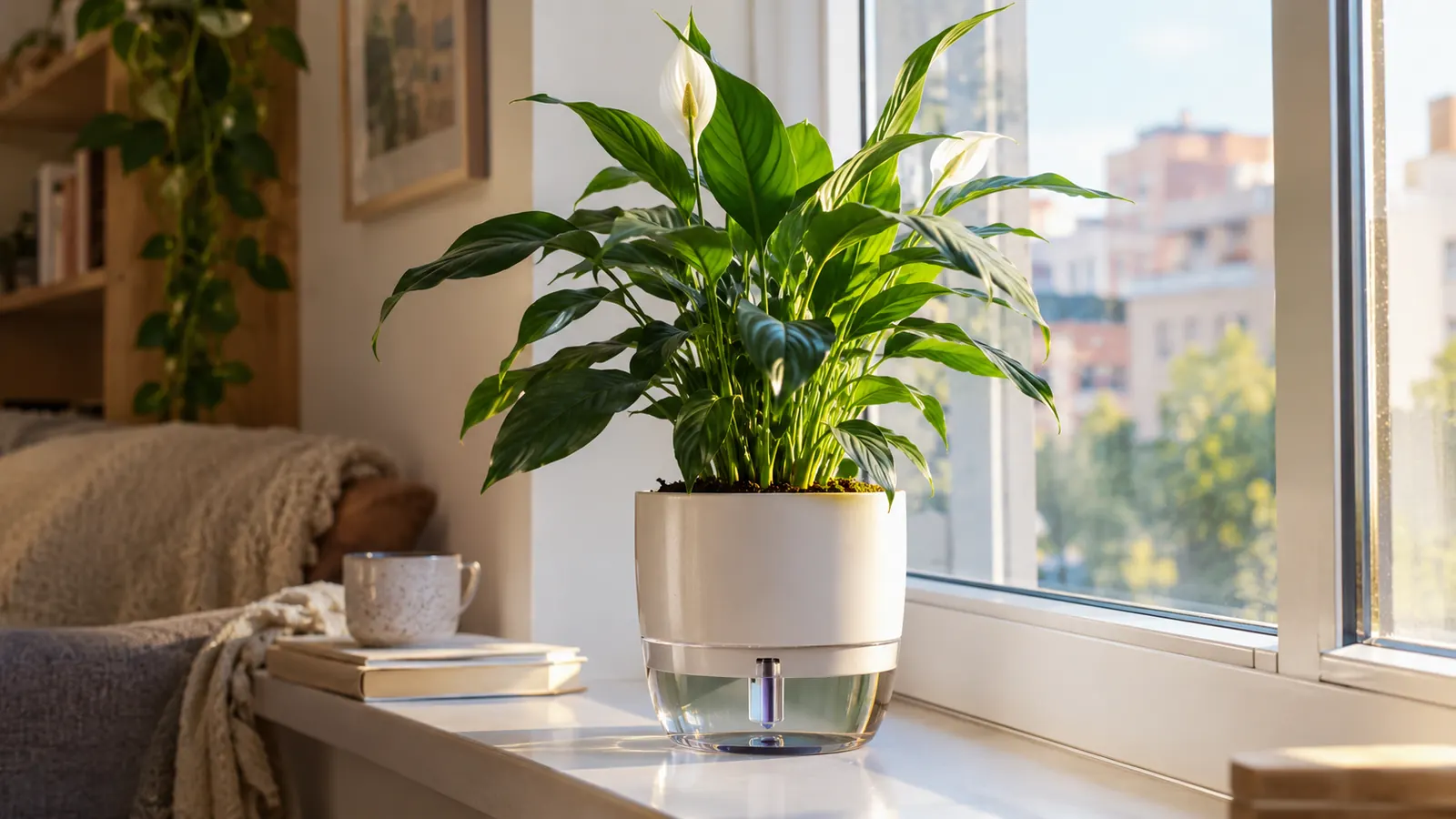 How to Stop Forgetting to Water Plants With Self-Watering Pots
