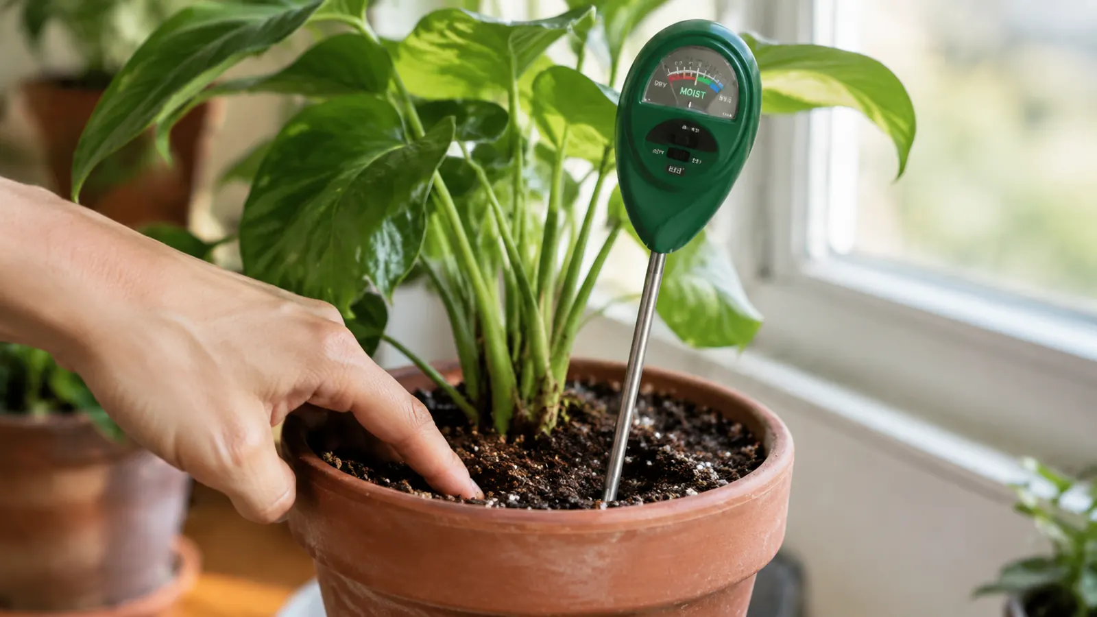 XLUX Moisture Meter vs the Finger Test: Which One Actually Saves Plants